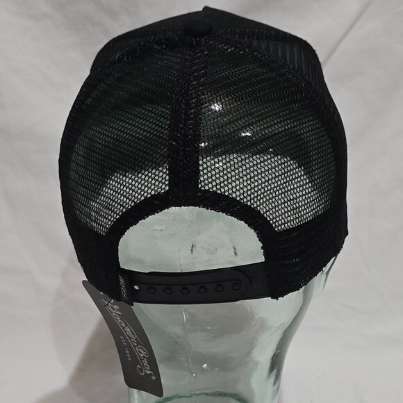 NWT - Goorin Bros. The Farm - Black Sheep - Mesh Snap Back Trucker Hat - Picture 4 of 9